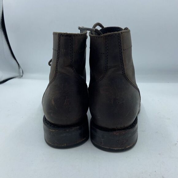 Thursday Boot Co Captain Mens Size 7 Cap Toe Boots Brown Leather (Defect) - Picture 3 of 8